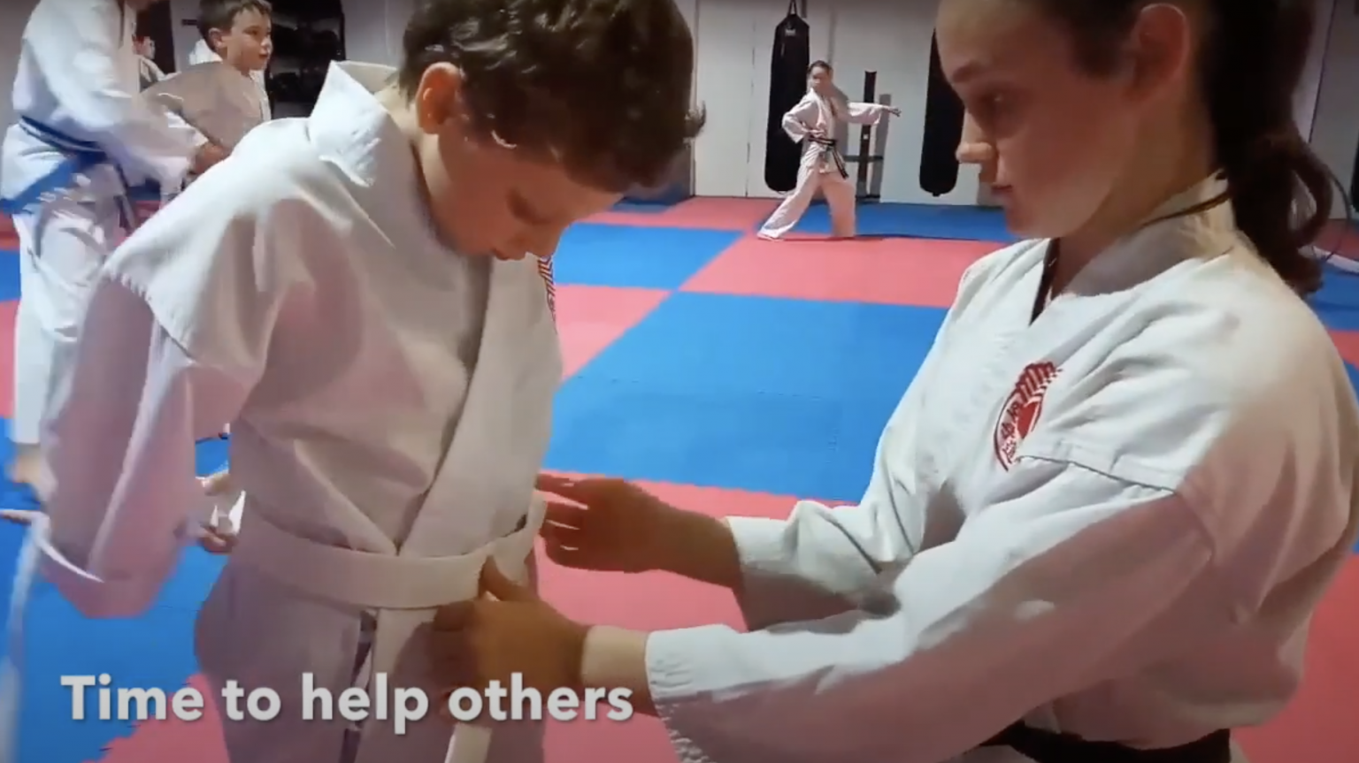 How To Tie Your Karate Belt Karate 4 Life
